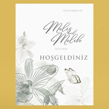 Karşılama Pano Tasarım #043