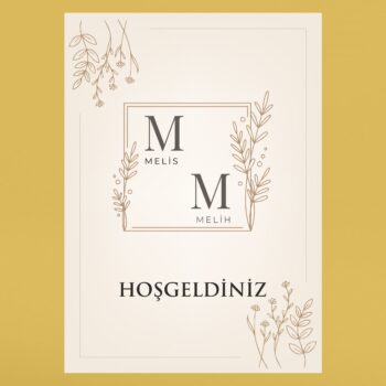 Karşılama Pano Tasarım #072-2
