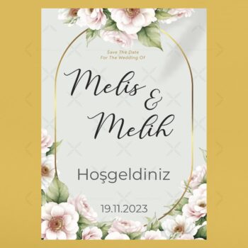 Karşılama Pano Tasarım #110