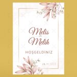 Karşılama Pano Tasarım #118