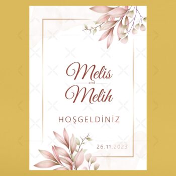 Karşılama Pano Tasarım #118