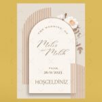 Karşılama Pano Tasarım #119