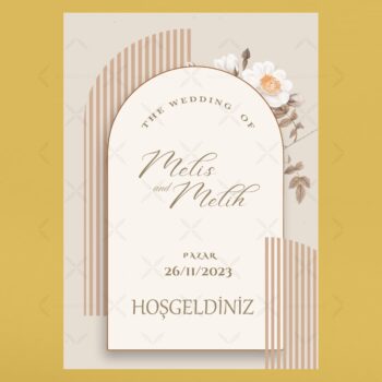 Karşılama Pano Tasarım #119