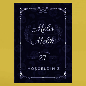 Karşılama Pano Tasarım #032